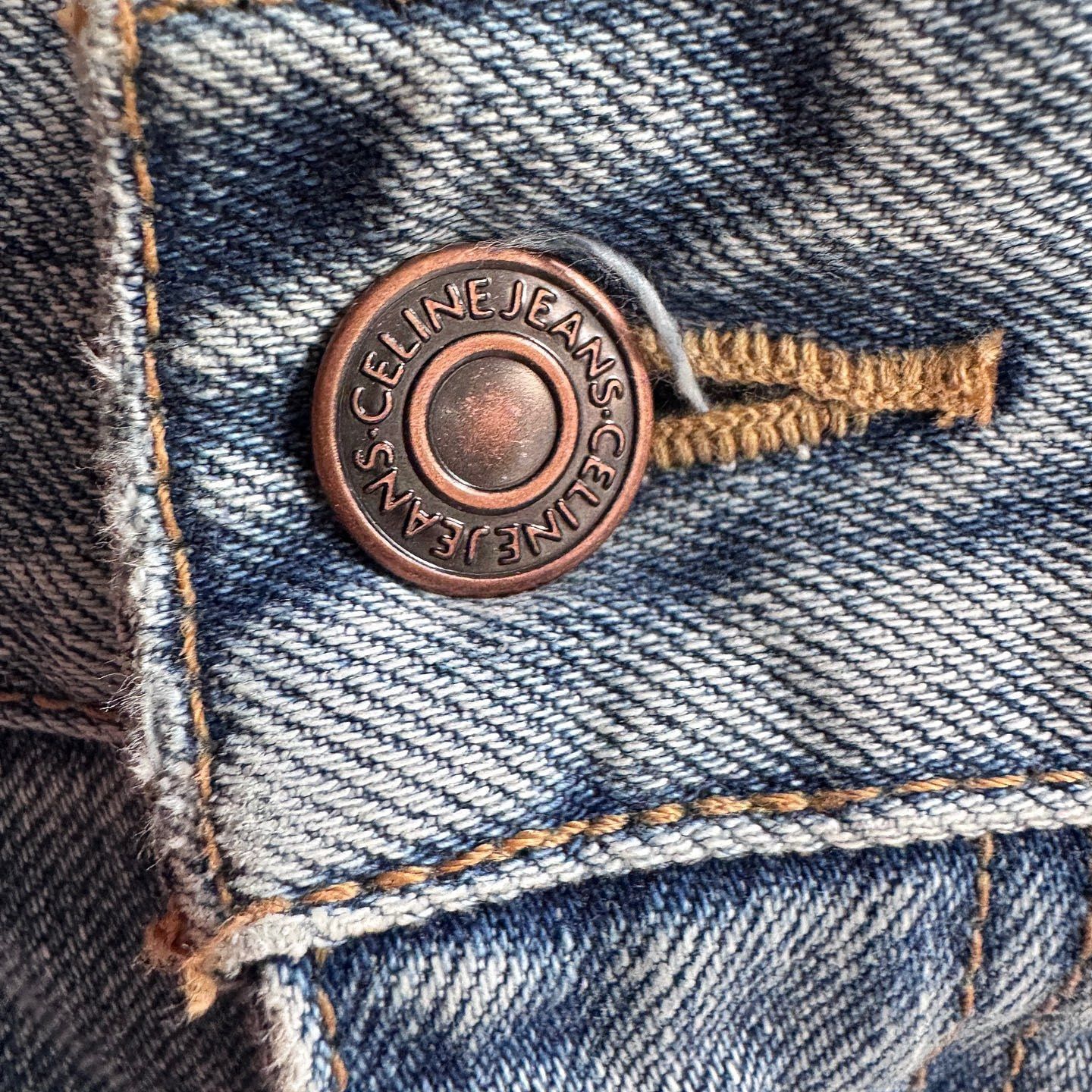 Celine Celine Washed Jeans Size 29 Size 29" - 8 Thumbnail
