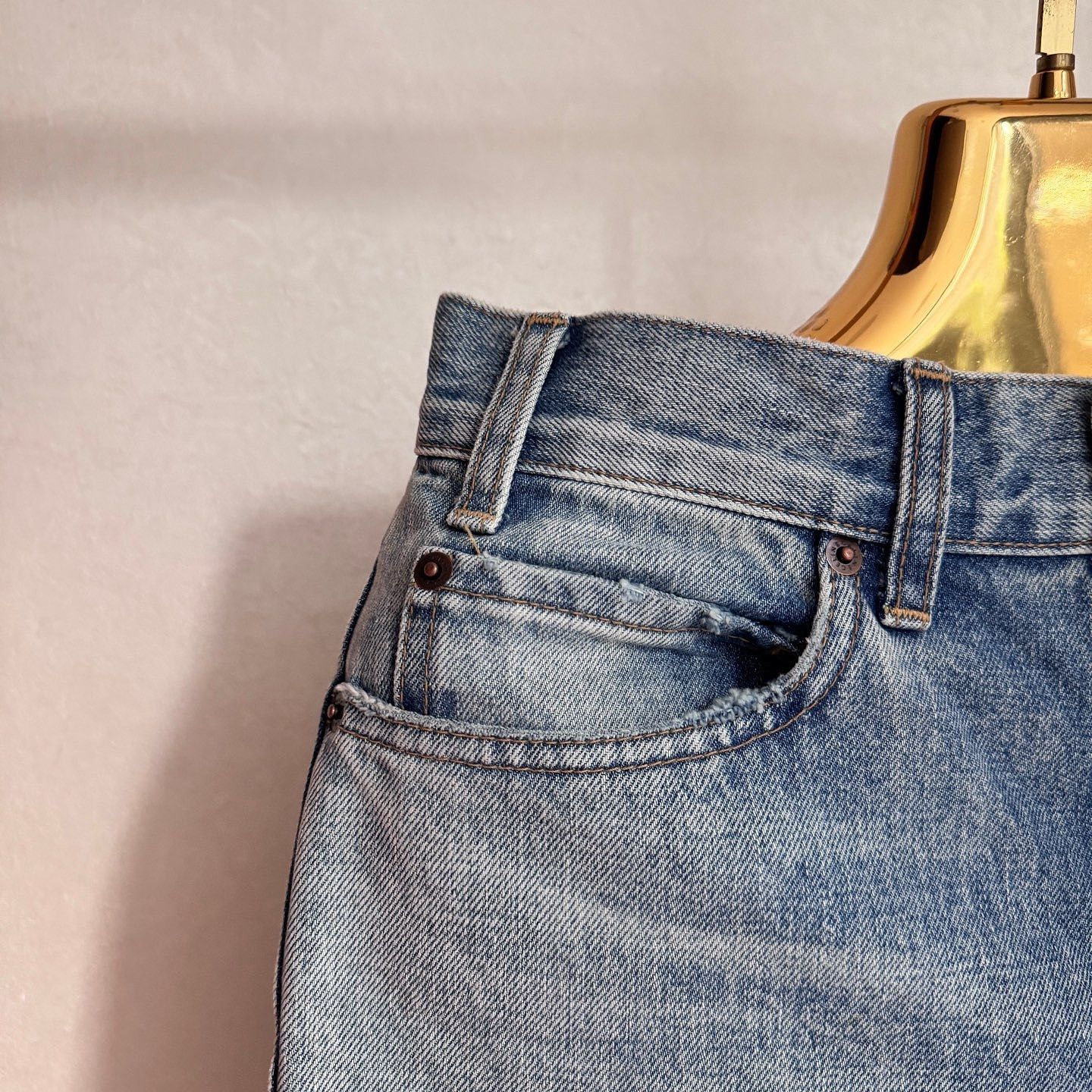 Celine Celine Washed Jeans Size 29 Size 29" - 14 Thumbnail