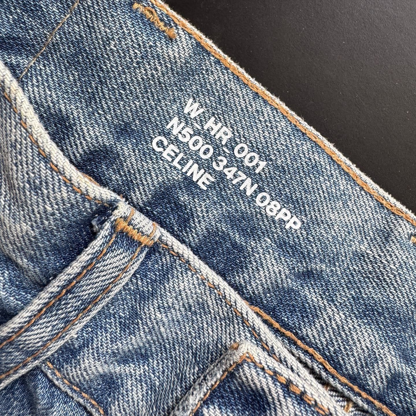 Celine Celine Washed Jeans Size 29 Size 29" - 19 Thumbnail