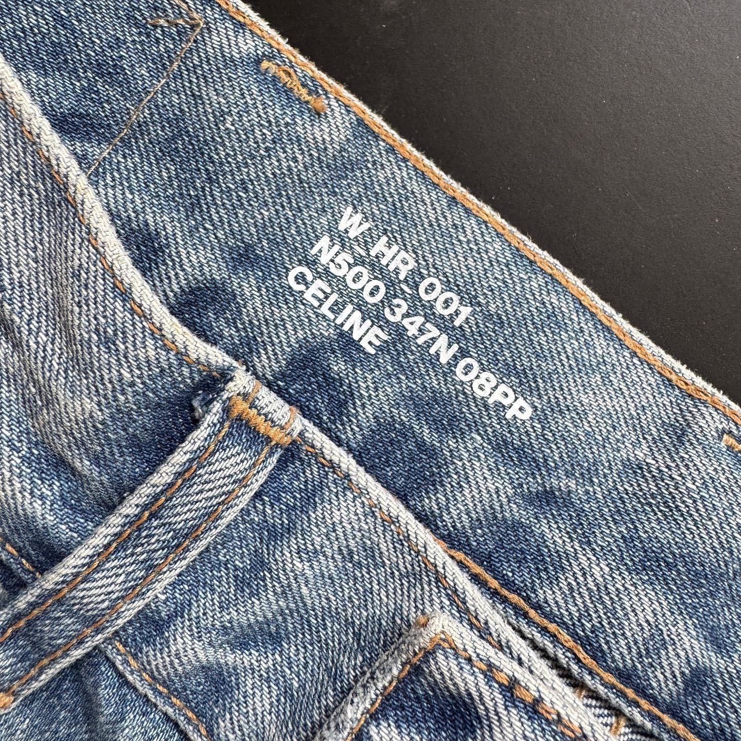 Celine Celine Washed Jeans Size 29 Size 29" - 20 Thumbnail
