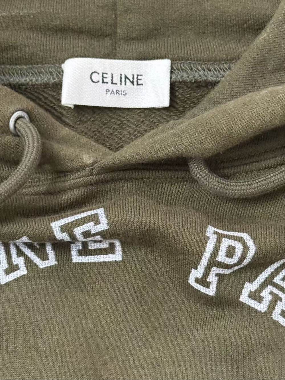 Celine Celine 16 Logo Hoodie Size S Size S / US 4 / IT 40 - 3 Thumbnail
