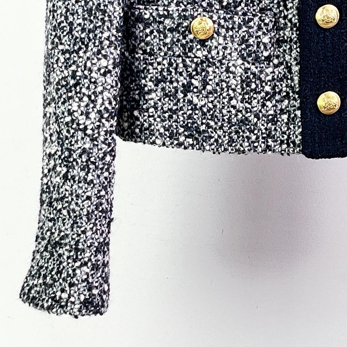 Celine Celine Tweed Button Up Jacket Size 34 Size XS / US 0-2 / IT 36-38 - 6 Thumbnail