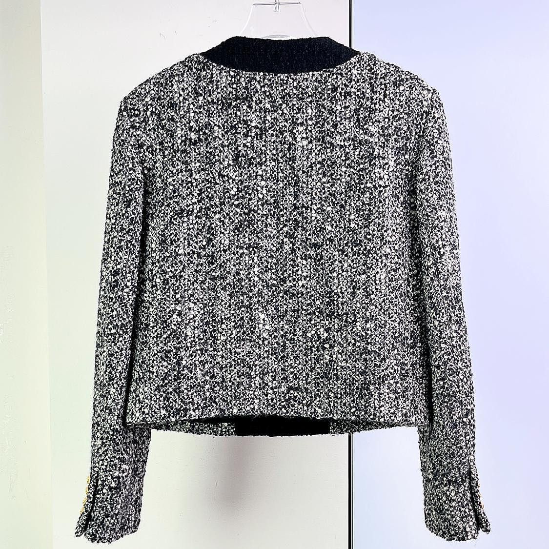 Celine Celine Tweed Button Up Jacket Size 34 Size XS / US 0-2 / IT 36-38 - 2 Thumbnail