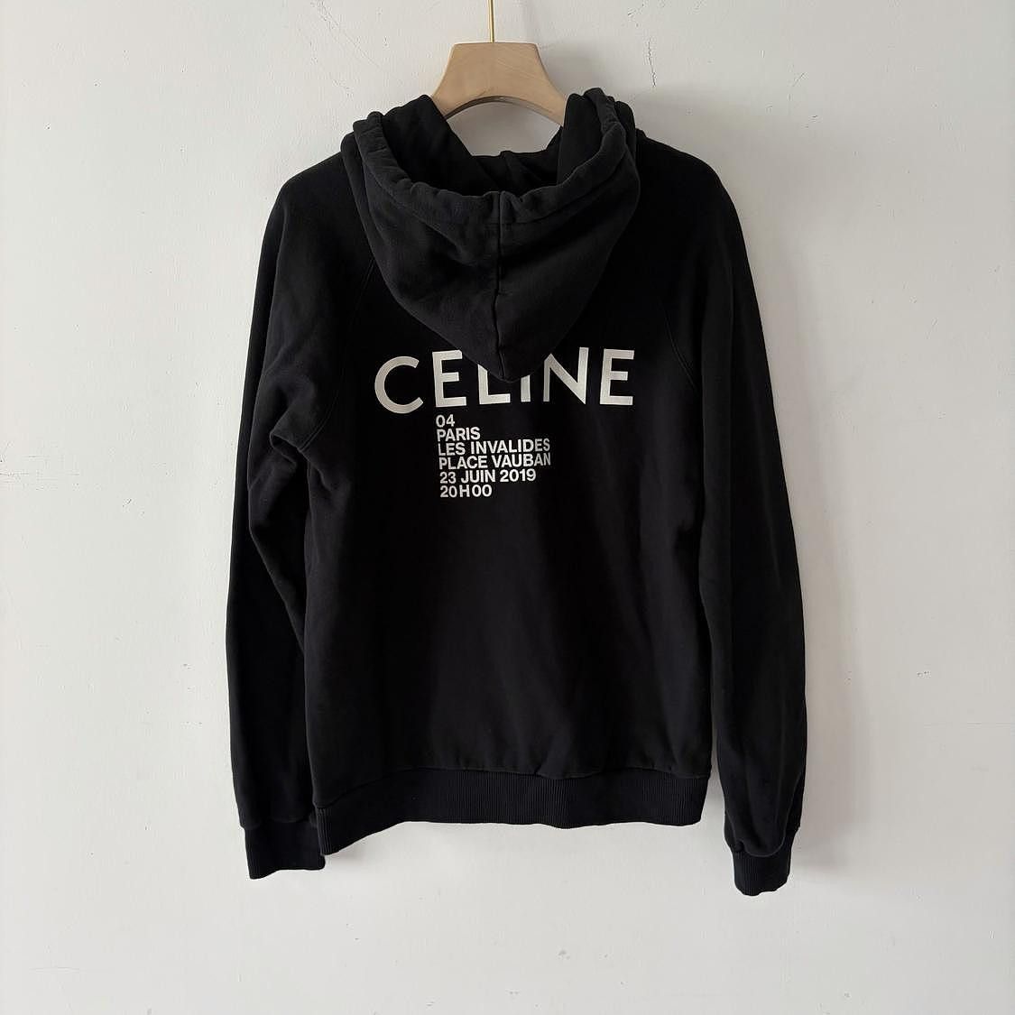 Celine Celine Logo Print Hoodie XS Size US XS / EU 42 / 0 - 2 Thumbnail