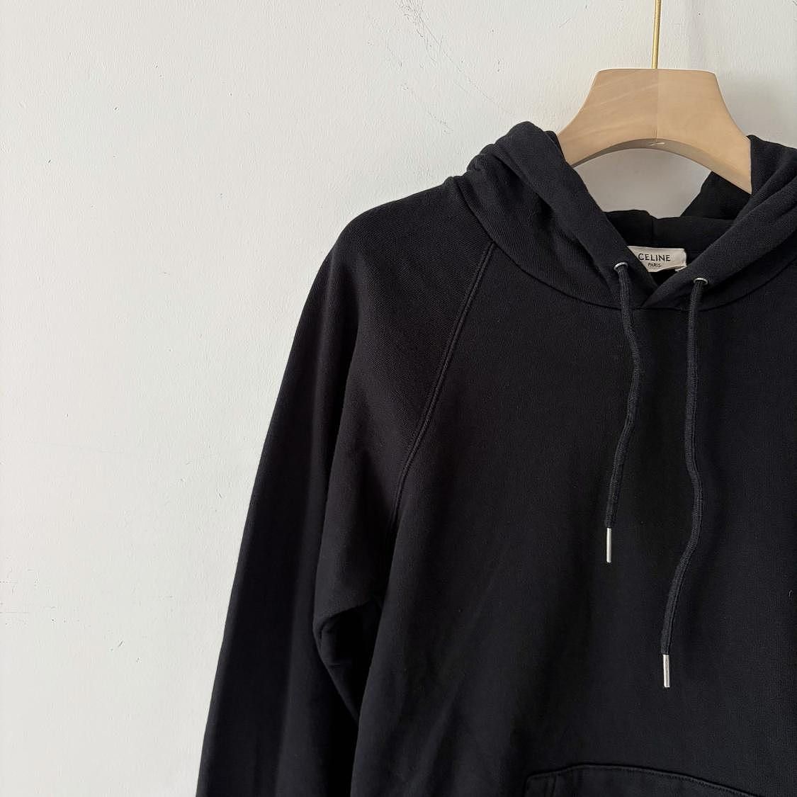 Celine Celine Logo Print Hoodie XS Size US XS / EU 42 / 0 - 5 Thumbnail
