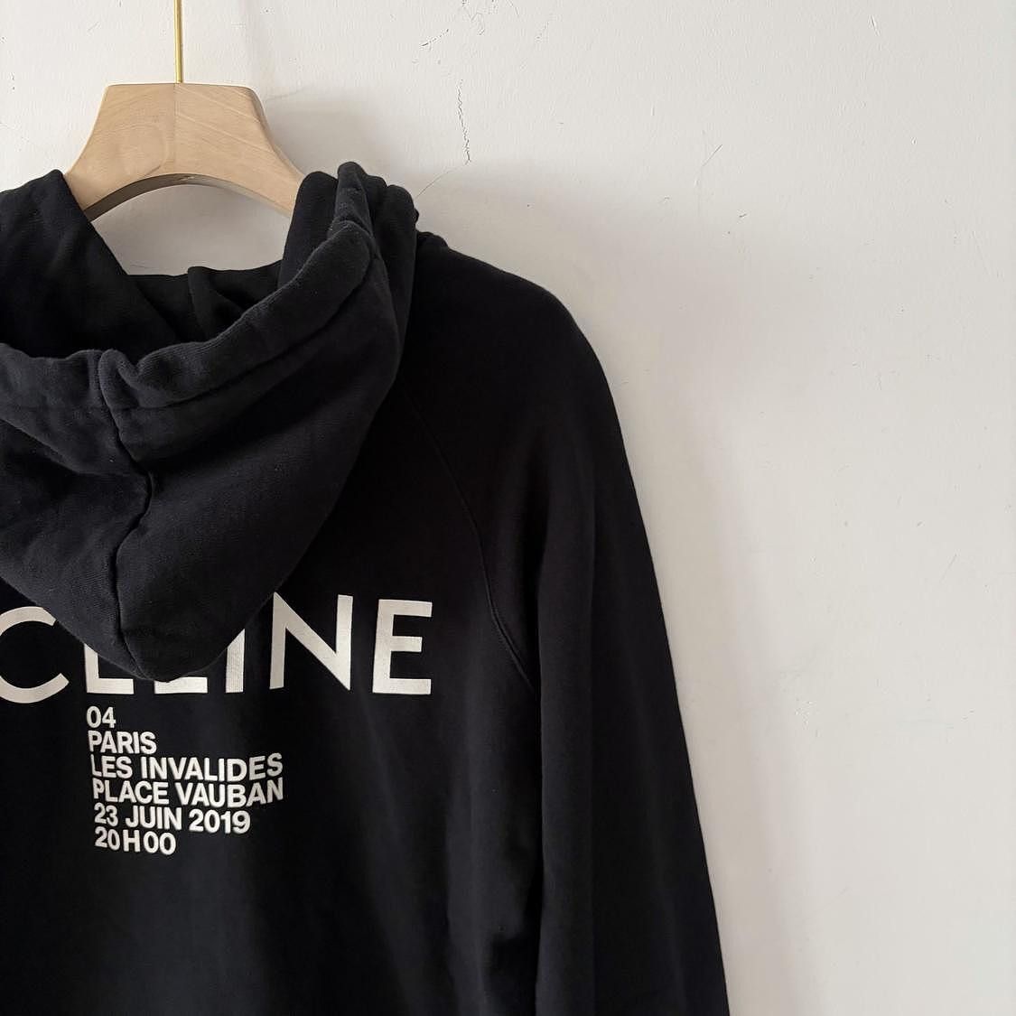 Celine Celine Logo Print Hoodie XS Size US XS / EU 42 / 0 - 8 Thumbnail