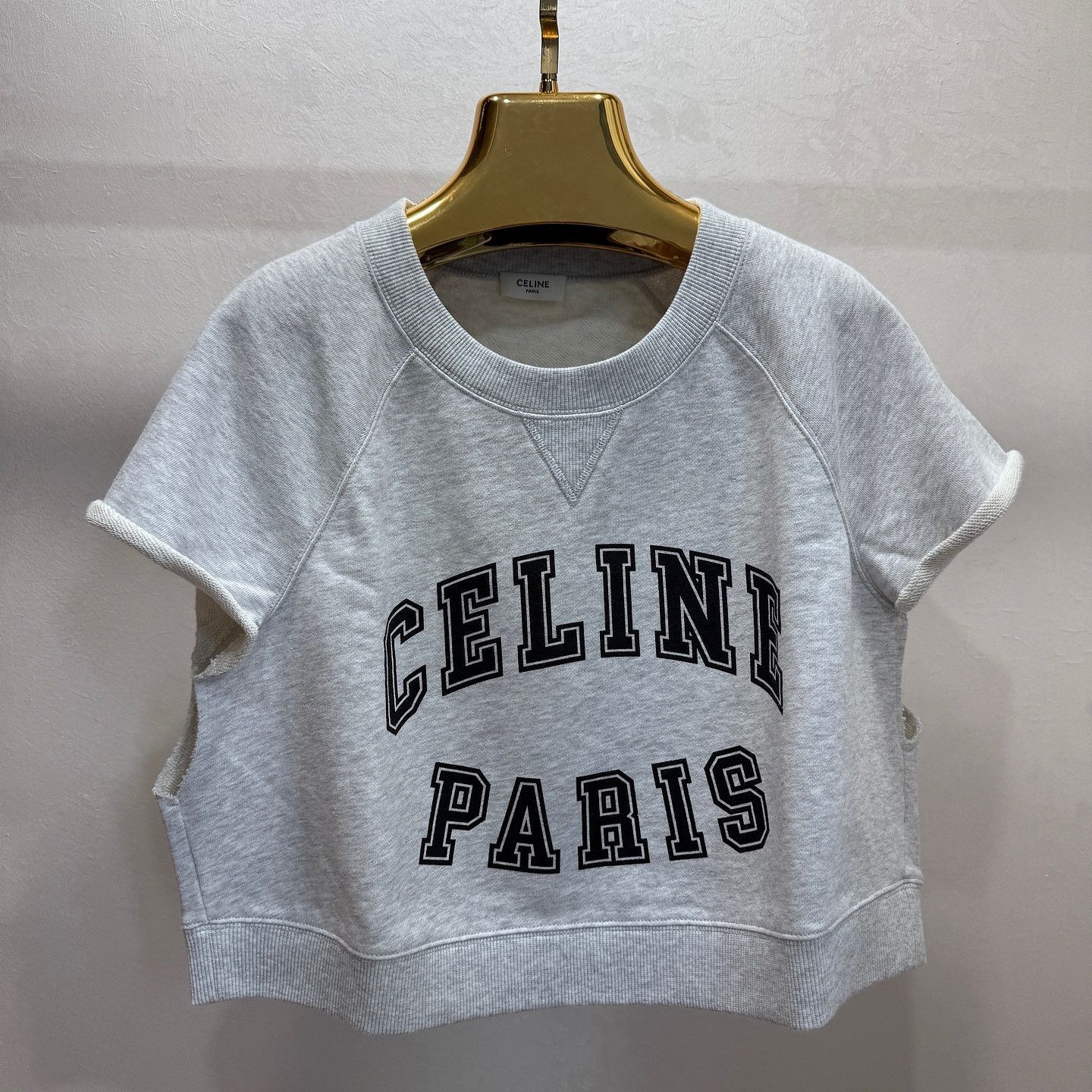 Celine Celine Logo Print Short Sleeve Sweatshirt Size M Size M / US 6-8 / IT 42-44 - 8 Thumbnail