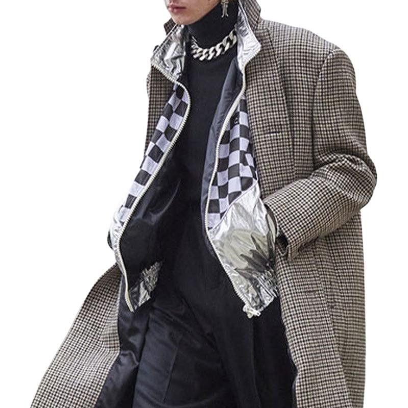 Celine Celine Checkerboard Silver Hooded Jacket Size L Size US L / EU 52-54 / 3 - 8 Thumbnail