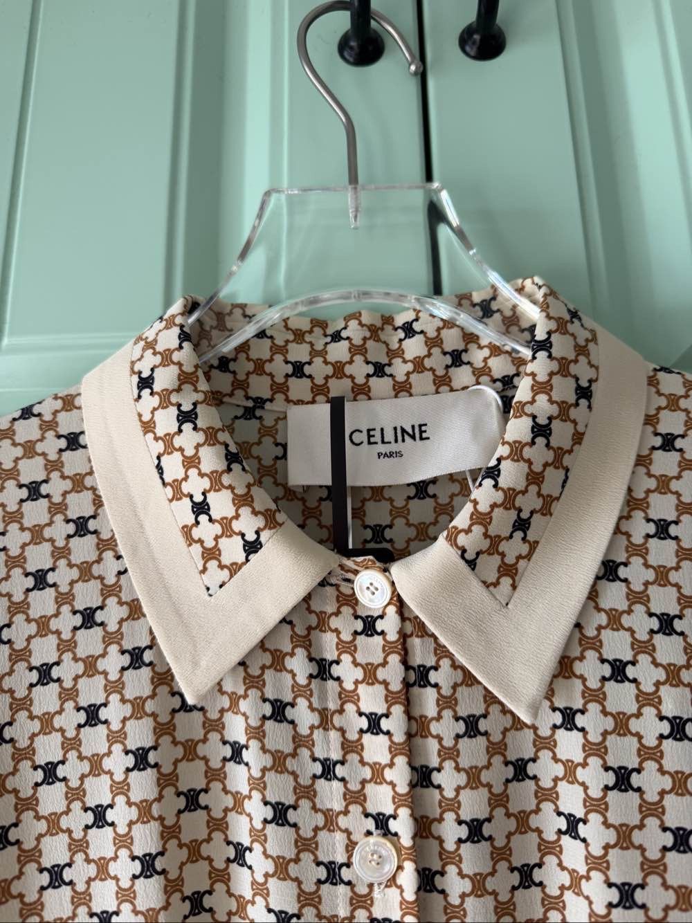 Celine Celine Triomphe Monogram Midi Dress Size 36 Size XS / US 0-2 / IT 36-38 - 6 Thumbnail