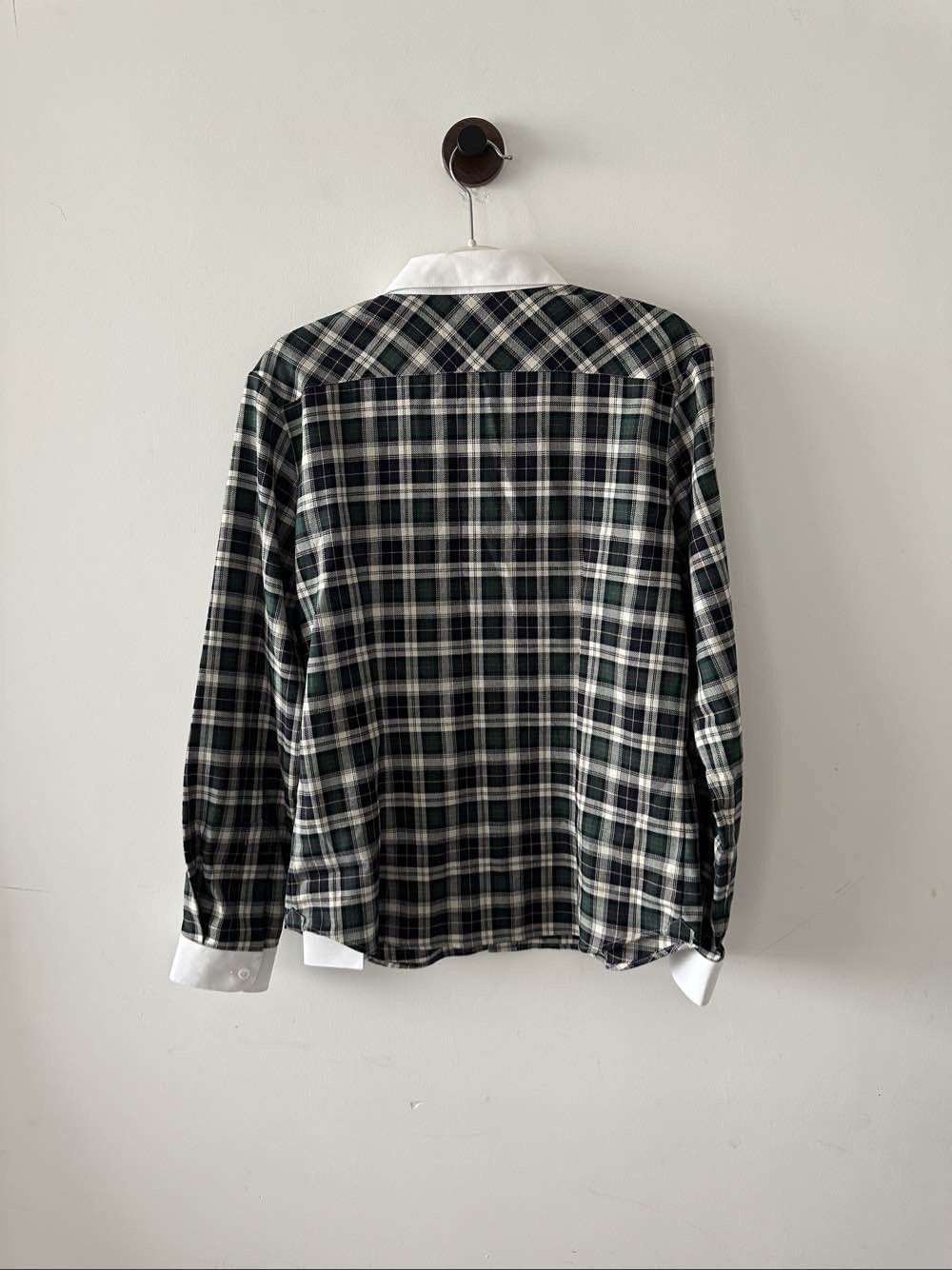 Celine Celine Plaid Cotton Button Up Shirt Size 38 Size S / US 4 / IT 40 - 2 Thumbnail