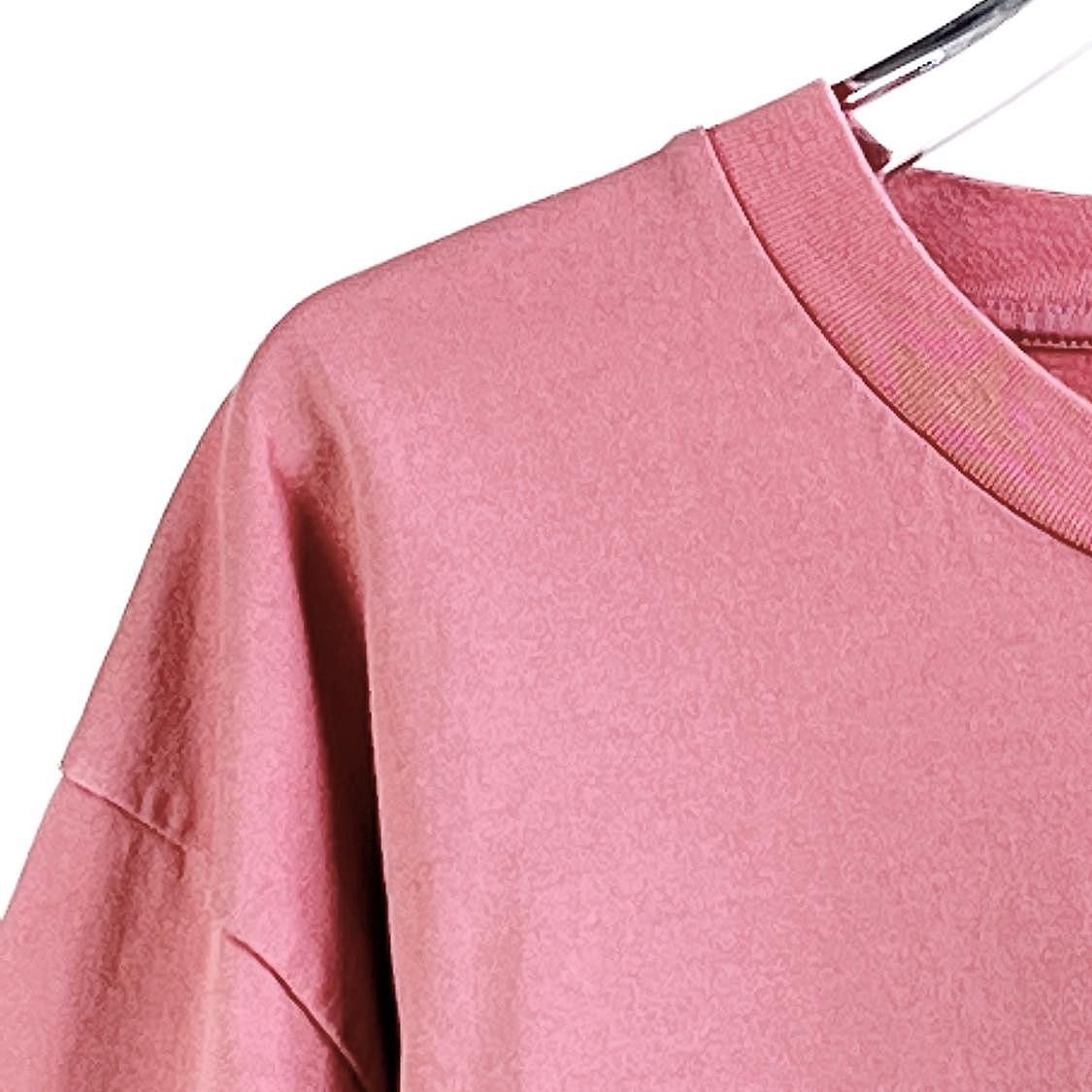 Celine Celine Pink Logo T-Shirt L Size L / US 10 / IT 46 - 5 Thumbnail