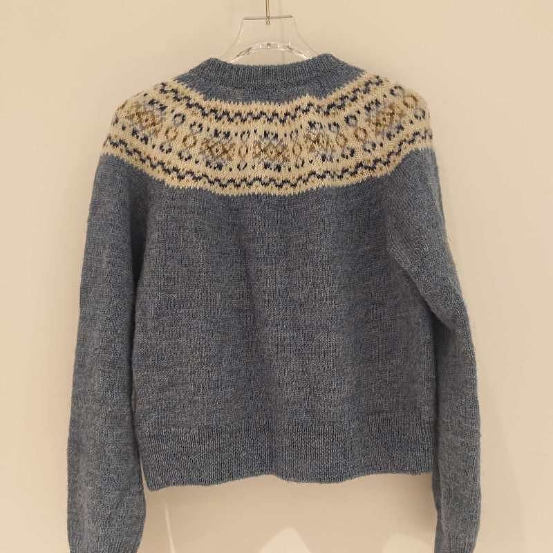 Celine Celine Fair Isle Wool Cardigan Size M Size M / US 6-8 / IT 42-44 - 2 Thumbnail