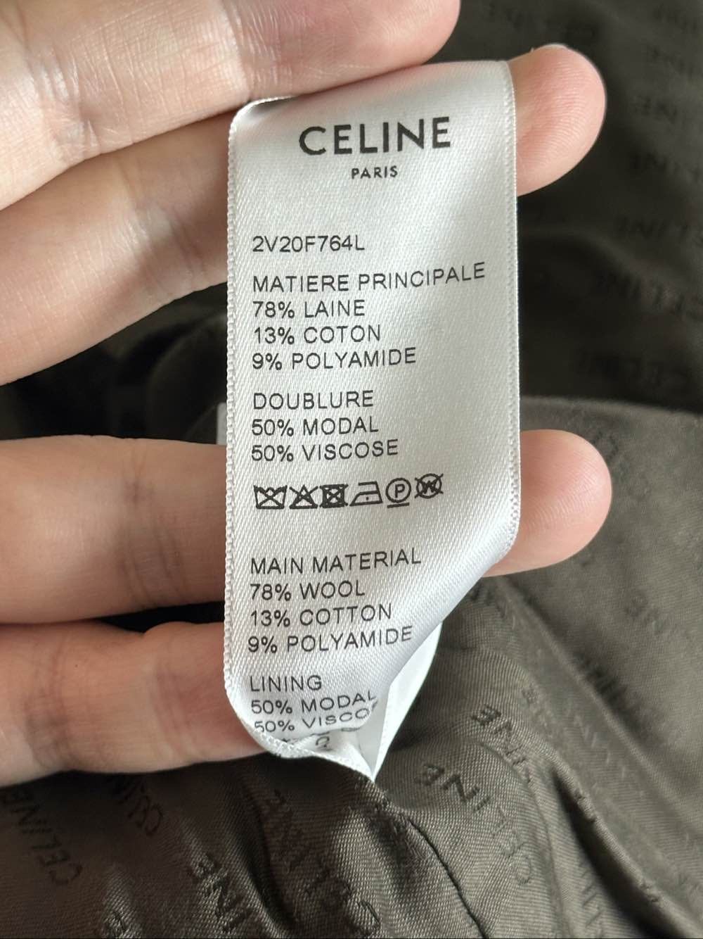 Celine CELINE Wool Blend Tweed Jacket Size 38 Size S / US 4 / IT 40 - 5 Thumbnail