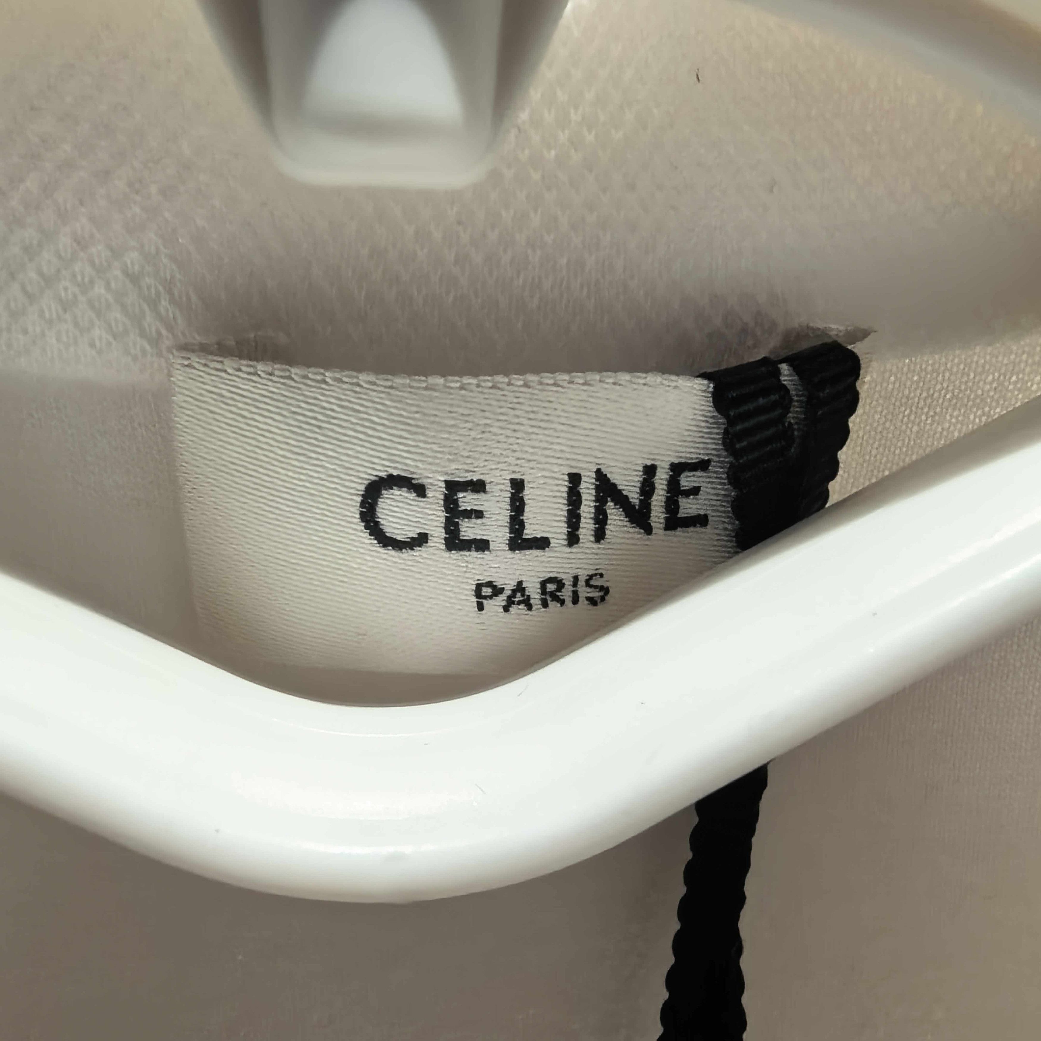 Celine CELINE Triomphe Logo Button Up Shirt Size M Size M / US 6-8 / IT 42-44 - 3 Thumbnail