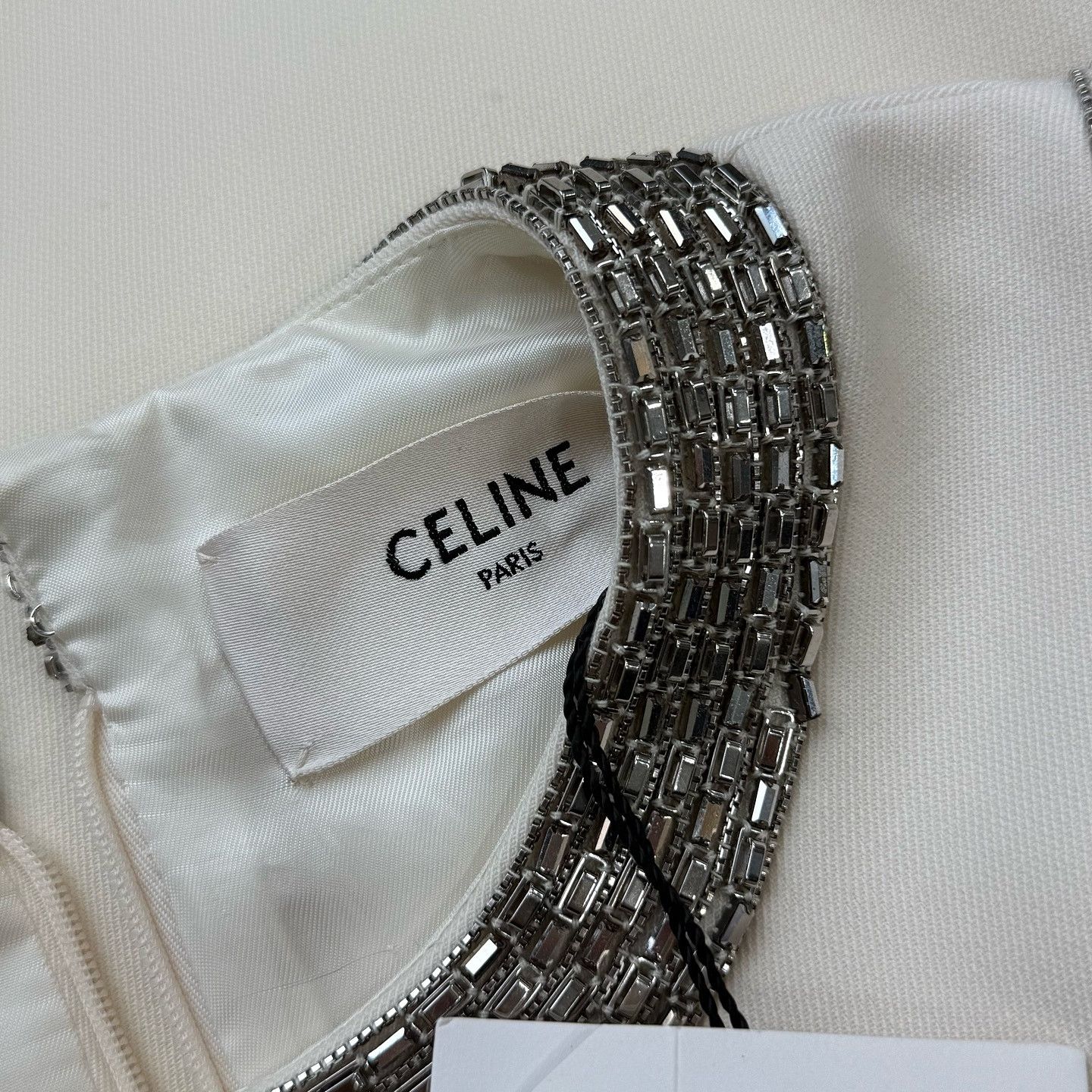Celine Celine Embellished Sleeveless Mini Dress Size 36 Size XS / US 0-2 / IT 36-38 - 3 Thumbnail