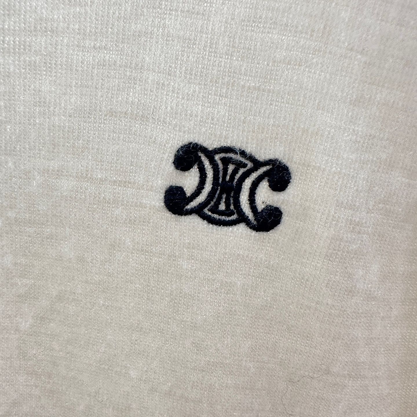 Celine CELINE Triomphe Logo Wool Sweater Size M Size M / US 6-8 / IT 42-44 - 6 Thumbnail