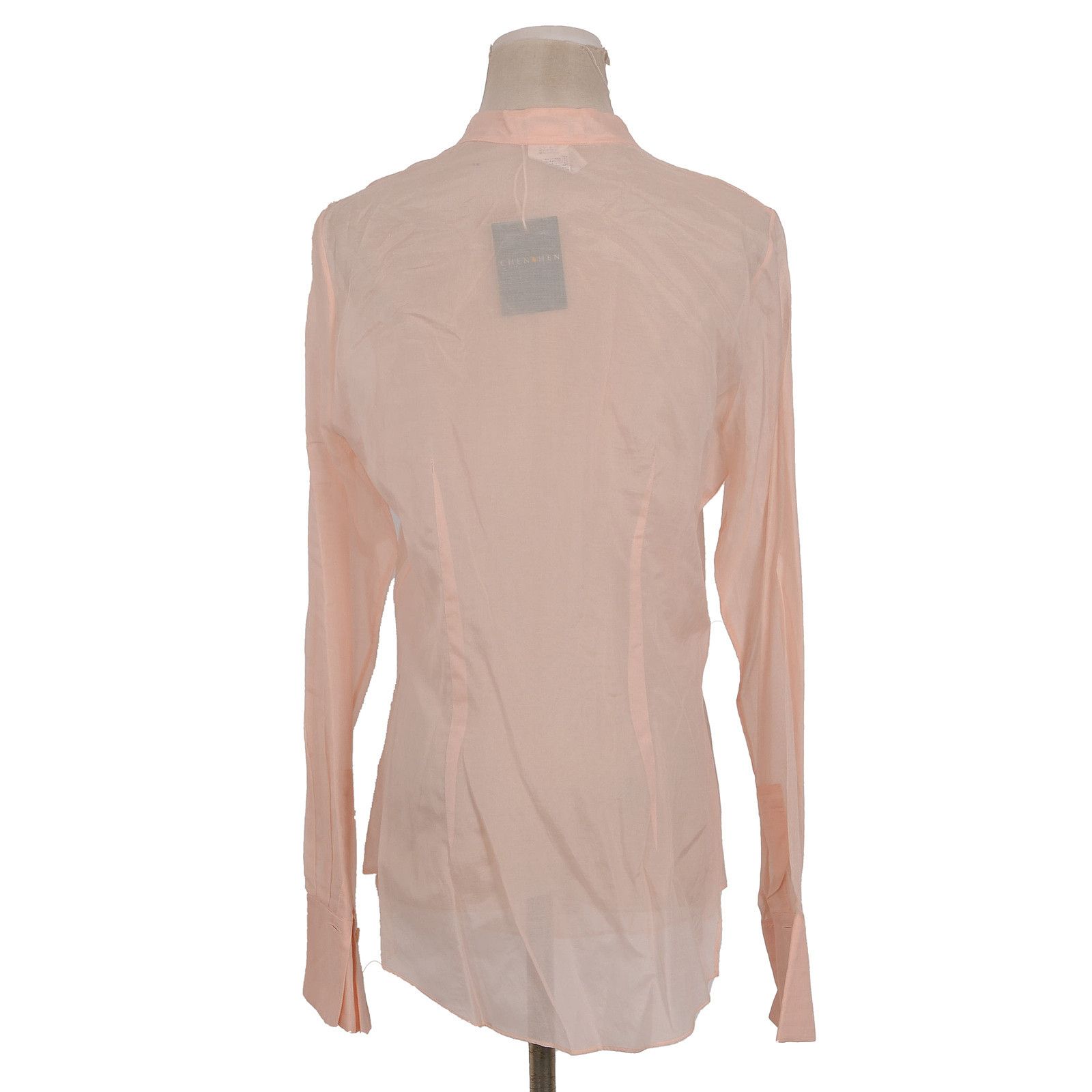 Celine CELINE Pink Silk Blend Button Up Shirt Size 38 Size S / US 4 / IT 40 - 2 Thumbnail