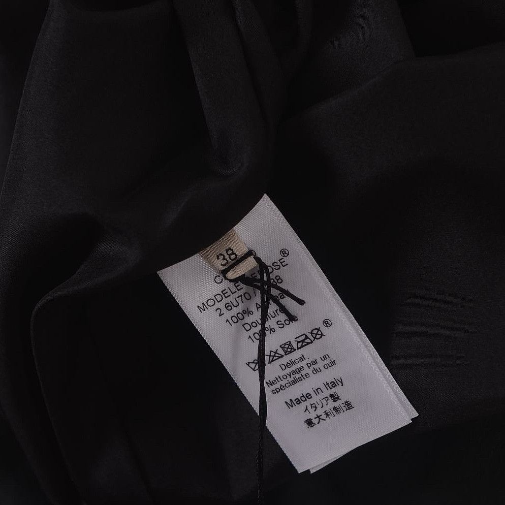 Celine Celine Lambskin V-Neck Midi Dress Size 38 Size S / US 4 / IT 40 - 4 Thumbnail