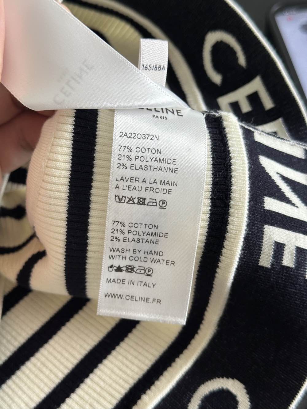 Celine Celine Logo Striped Tank Top Size M Size M / US 6-8 / IT 42-44 - 5 Thumbnail
