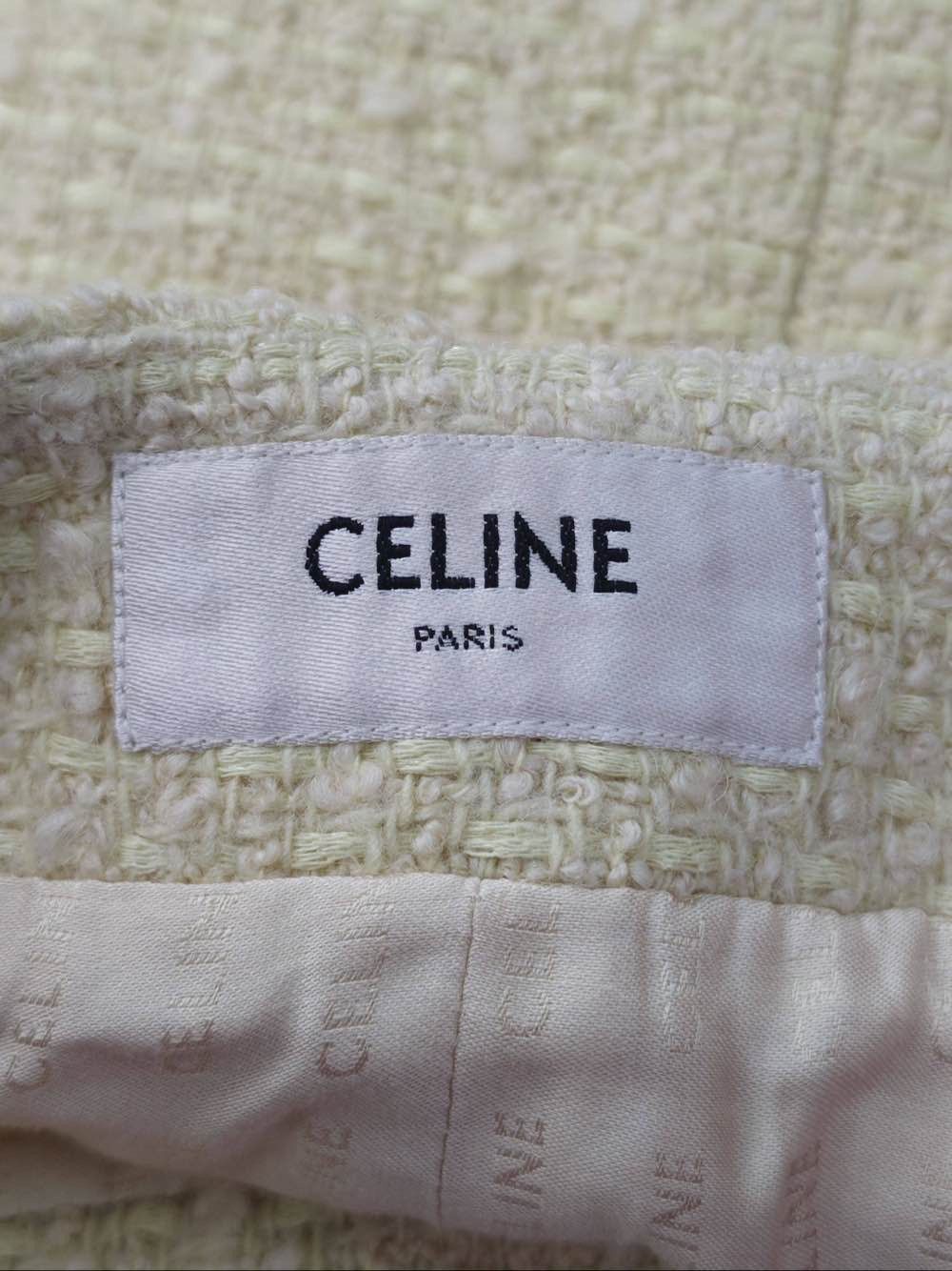 Celine Celine Tweed Mini Skirt Size 34 Size 25" / US 0 / IT 36 - 3 Thumbnail