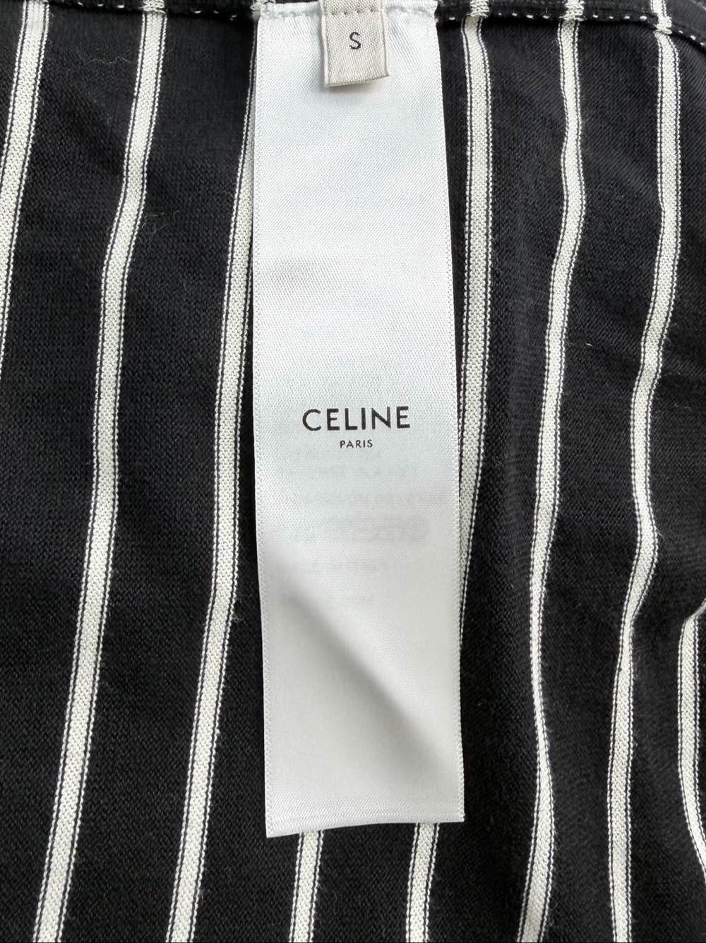 Celine CELINE Striped Polo Size S Size US S / EU 44-46 / 1 - 4 Thumbnail