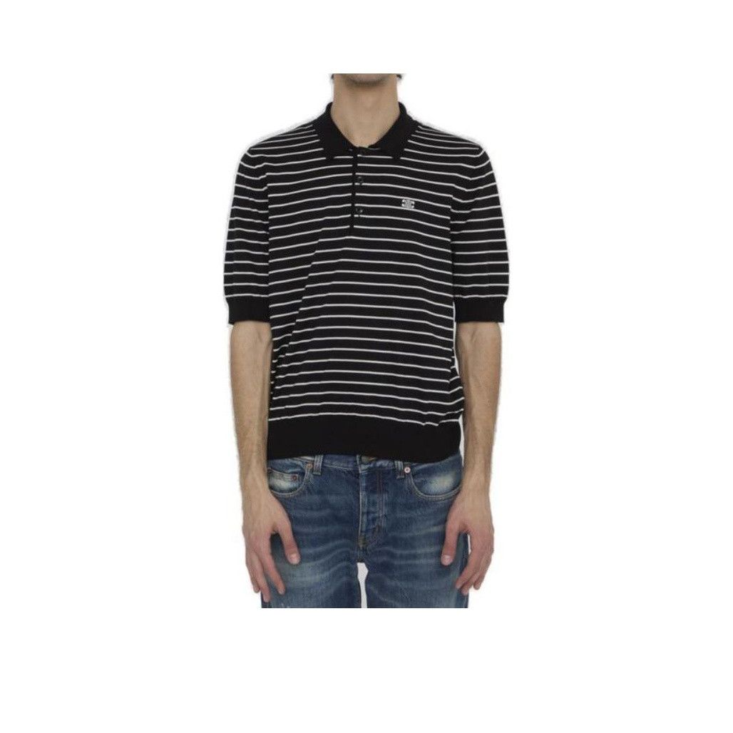 Celine CELINE Striped Polo Size S Size US S / EU 44-46 / 1 - 5 Thumbnail