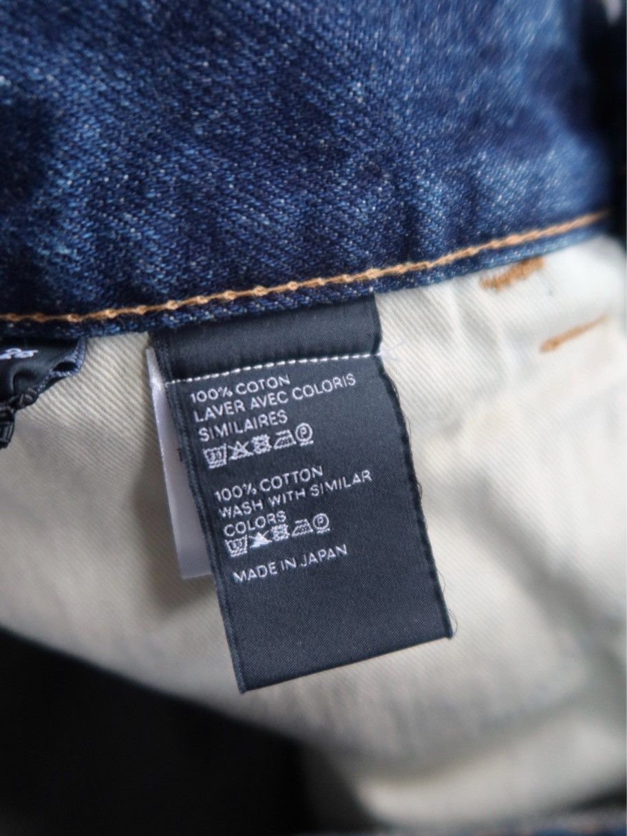 Celine CELINE Logo Button Denim Mini Skirt Size 26 Size 26" / US 2 / IT 38 - 4 Thumbnail