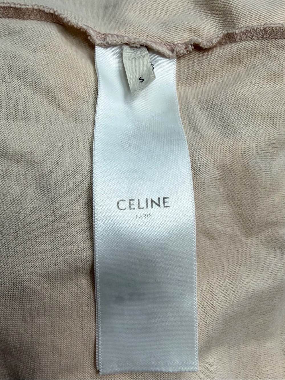 Celine Celine Logo Print Short Sleeve T-Shirt Size S Size S / US 4 / IT 40 - 4 Thumbnail