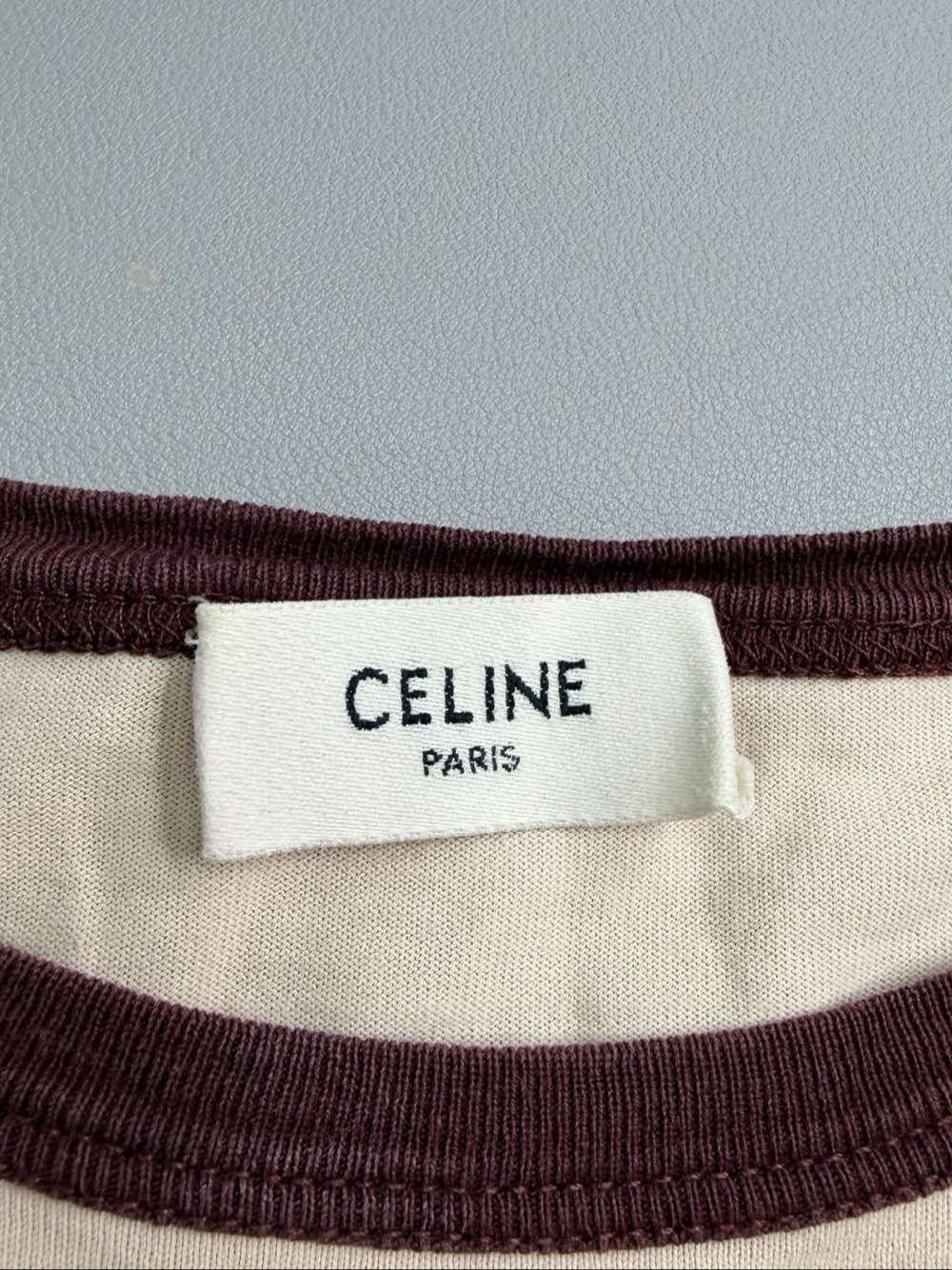 Celine Celine Logo Print Short Sleeve T-Shirt Size S Size S / US 4 / IT 40 - 3 Thumbnail