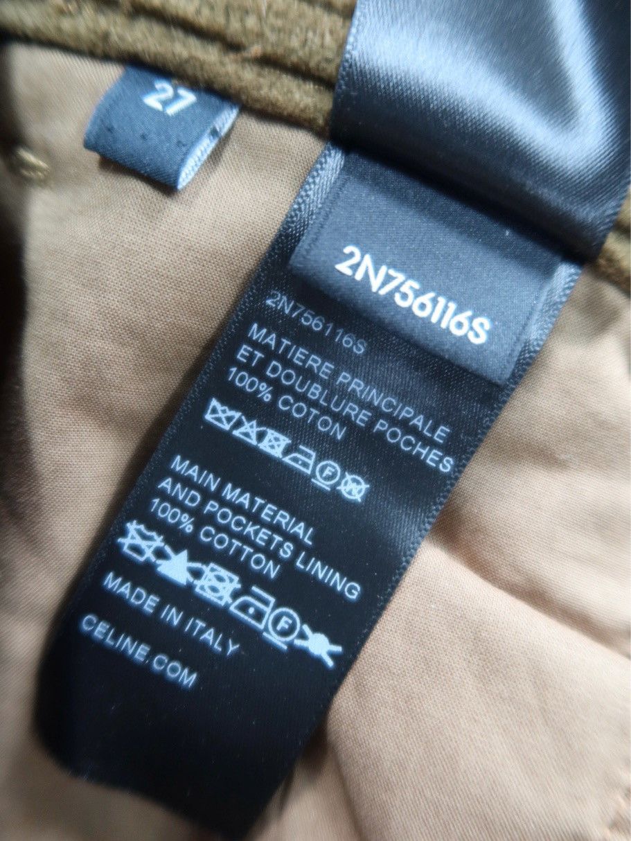Celine Celine Corduroy Jeans Size 27 Size 27" / US 4 / IT 40 - 6 Thumbnail