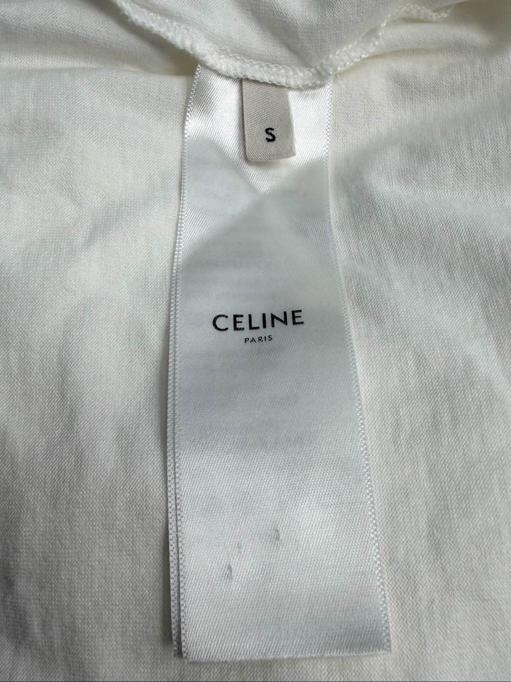 Celine Celine Triomphe Logo T-Shirt Size S Size US S / EU 44-46 / 1 - 4 Thumbnail