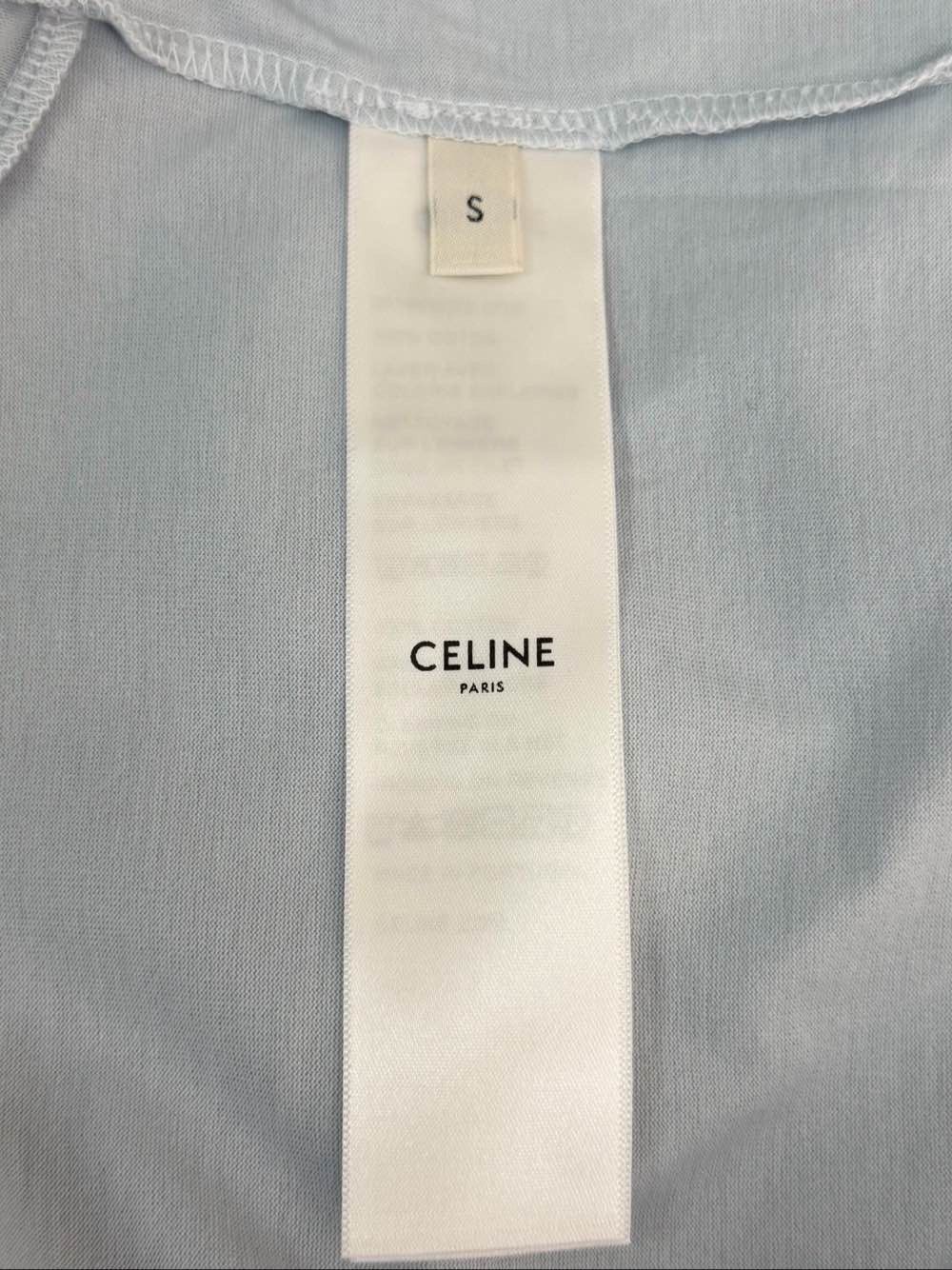 Celine Celine Triomphe Logo T-Shirt Size S Size S / US 4 / IT 40 - 4 Thumbnail