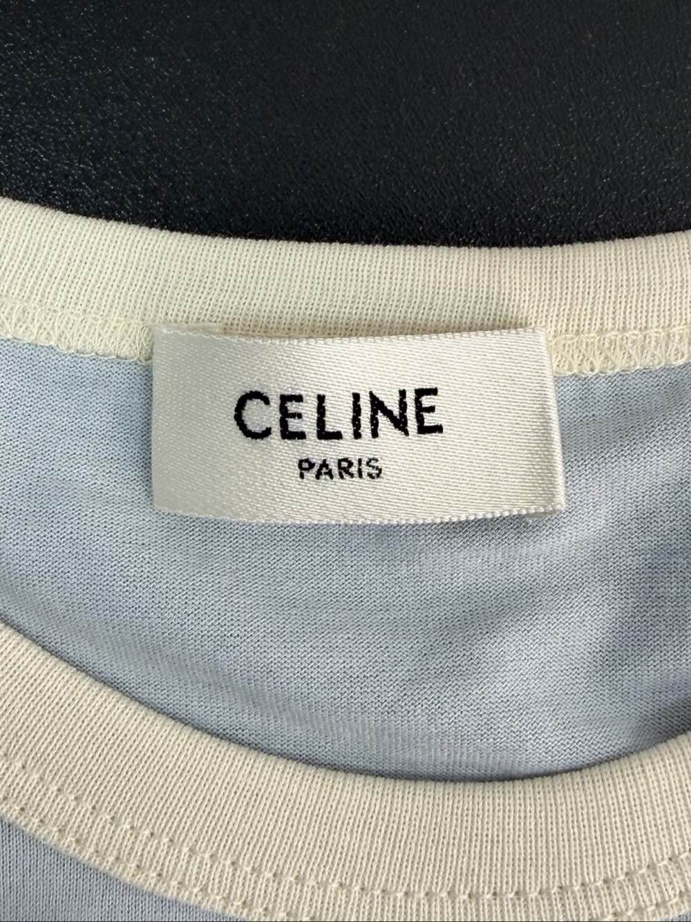 Celine Celine Triomphe Logo T-Shirt Size S Size S / US 4 / IT 40 - 3 Thumbnail