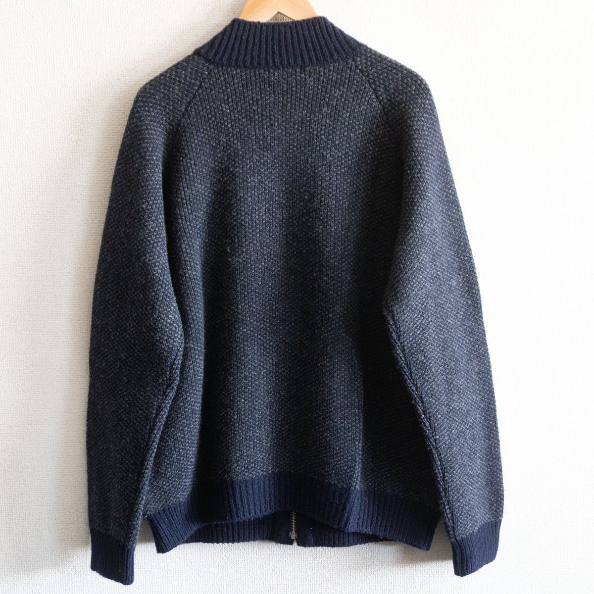 Vintage PAPAS PLUS Bird's eye knit jacket Size LL Size US XL / EU 56 / 4 - 2 Thumbnail