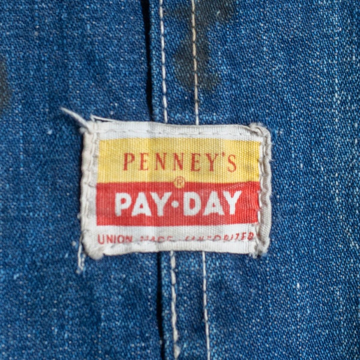 Vintage PAY DAY 50 Raglan Denim Coverall Size US XXL / EU 58 / 5 - 4 Thumbnail