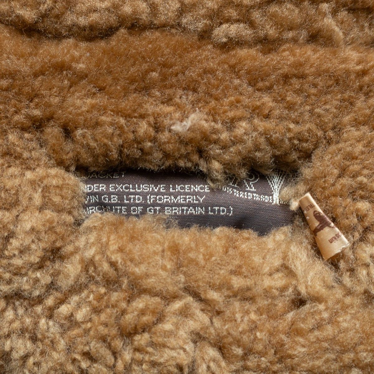 Vintage AVIATION LEATHER CRAFT RAF Irvin Shearling Jacket Size 40 Size US XXS / EU 40 - 5 Thumbnail
