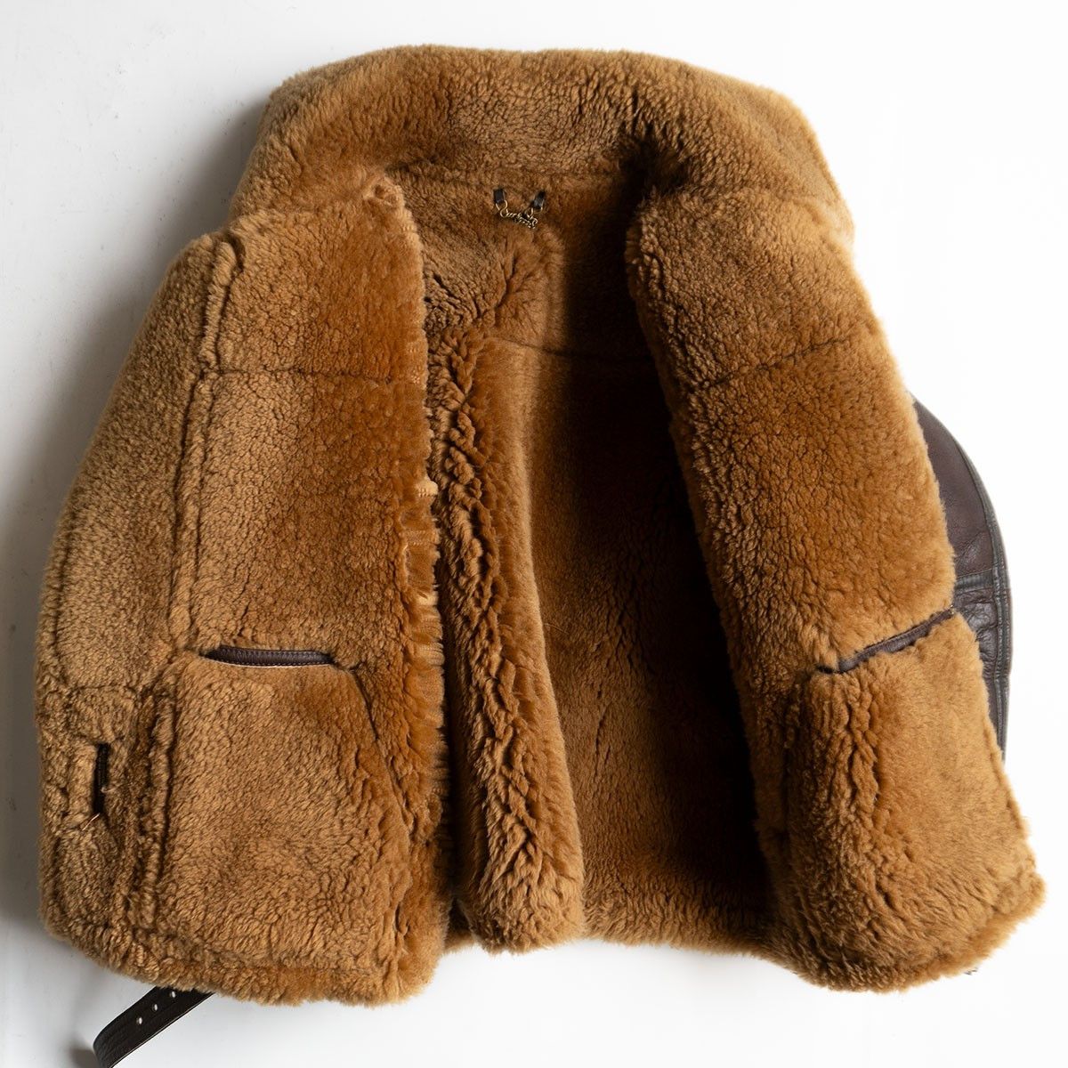 Vintage AVIATION LEATHER CRAFT RAF Irvin Shearling Jacket Size 40 Size US XXS / EU 40 - 3 Thumbnail