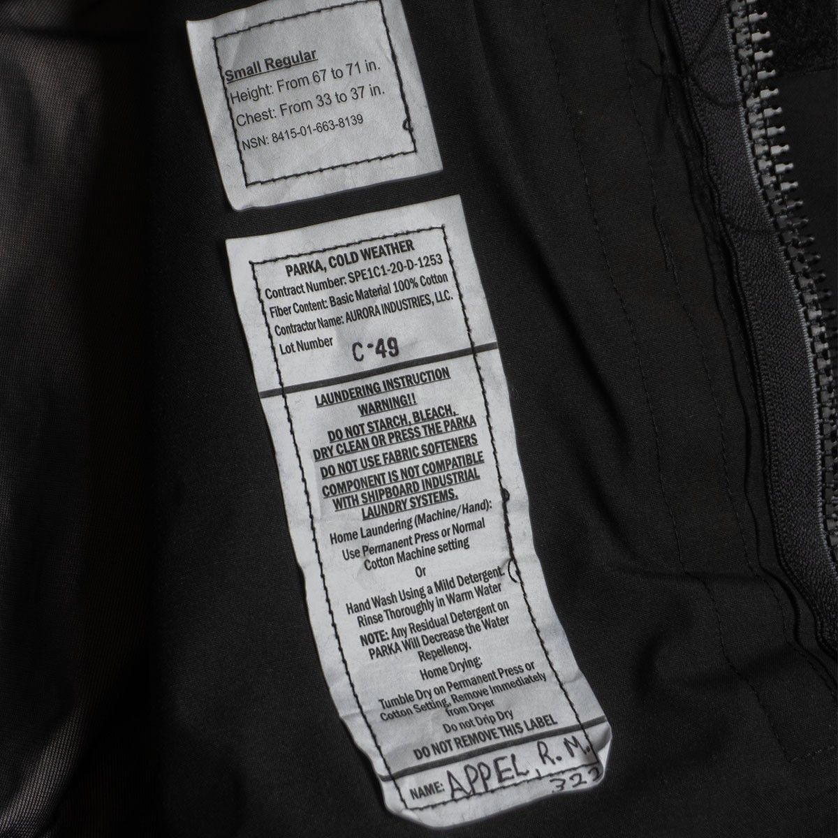 Vintage ECWCS GORE-TEX GEN2 Parka Jacket Black Size S-R Size US XL / EU 56 / 4 - 7 Thumbnail