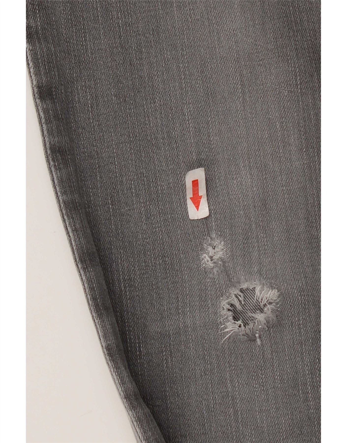 Carhartt Mens Slim Jeans 30 W30 L32 Grey Cotton Size US 30 / EU 46 - 5 Thumbnail