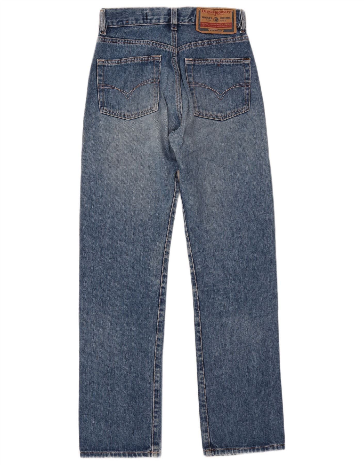 Diesel Womens Straight Jeans W27 L30 Blue Size 42" / US 20 - 2 Thumbnail