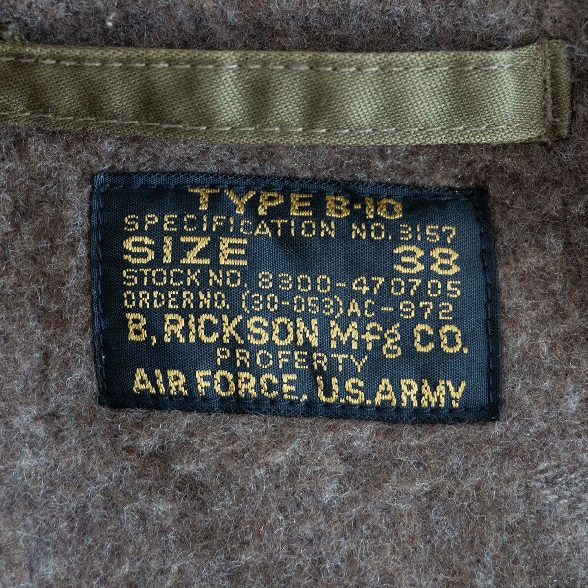 Buzz Rickson's Buzz Rickson's B-10 Flight Jacket Size 38 Size US XL / EU 56 / 4 - 10 Thumbnail