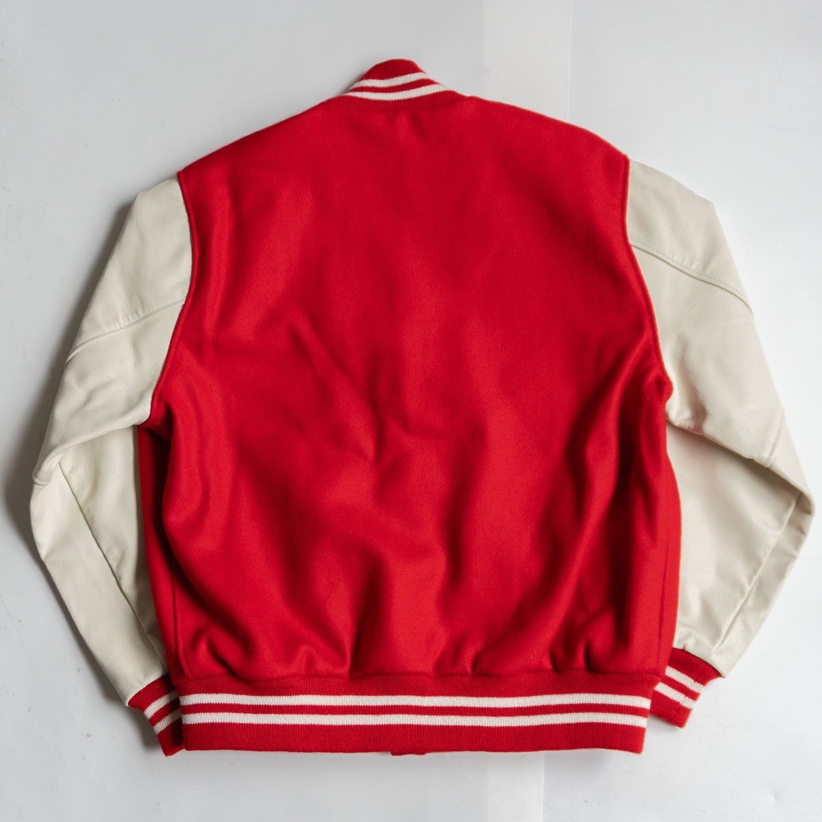 Vintage settlemiers x settlemiers Melton Leather Varsity Jacket Size 40 Size US XXS / EU 40 - 2 Thumbnail
