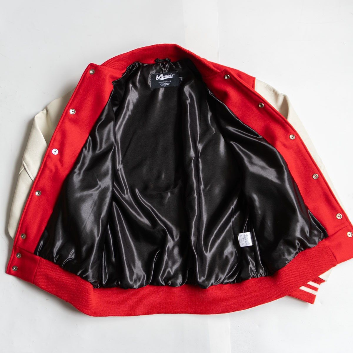 Vintage settlemiers x settlemiers Melton Leather Varsity Jacket Size 40 Size US XXS / EU 40 - 4 Thumbnail