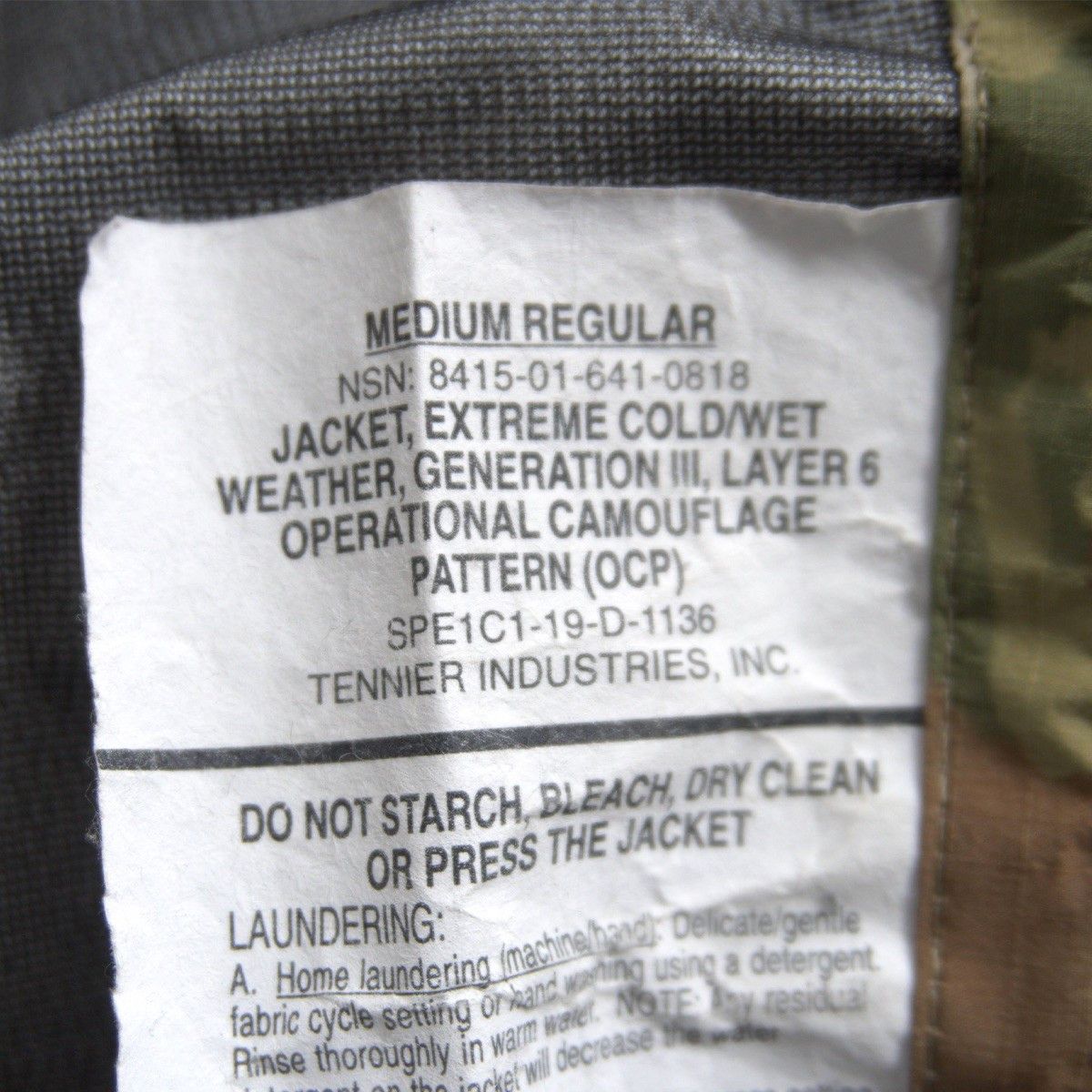 Vintage ECWCS GEN3 OCP GORE-TEX JACKET Size -R Size US XXL / EU 58 / 5 - 7 Thumbnail