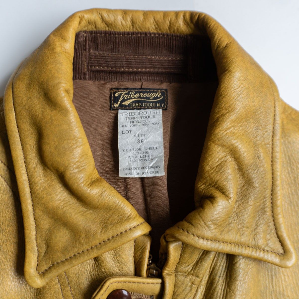 COLIMBO COLIMBO SHOOTING BREAK WIND LEATHER JACKET Size 36 Size US S / EU 44-46 / 1 - 5 Thumbnail