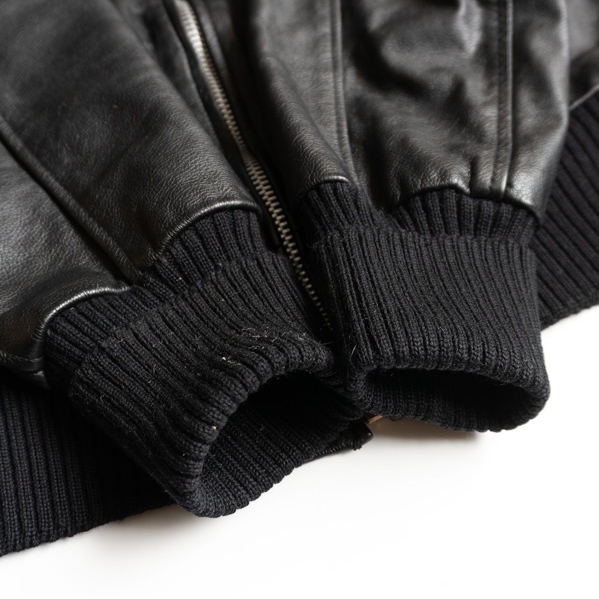 Skookum Skookum Leather varsity jacket Black Size 40 Size US XXS / EU 40 - 4 Thumbnail
