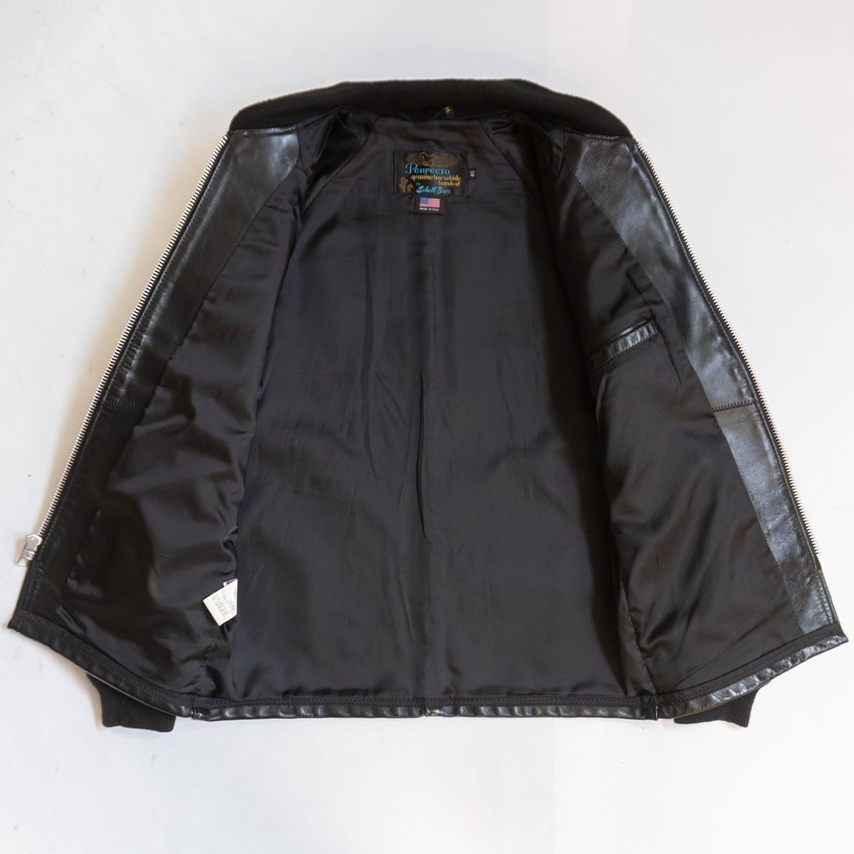 Schott Schott Horsehide Pharaoh Jacket Black Size 40 Size US XXS / EU 40 - 3 Thumbnail