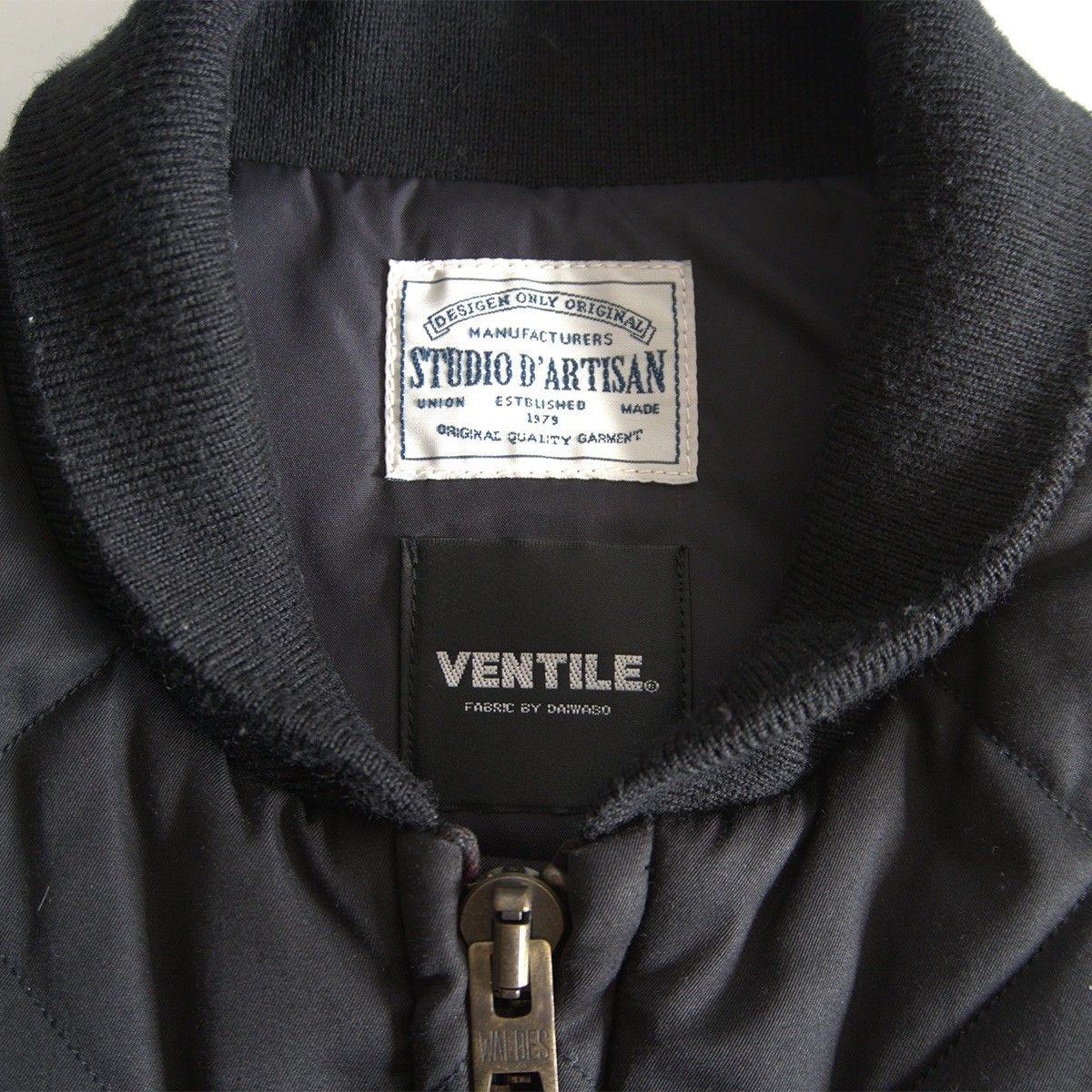 Studio D'Artisan Studio D'Artisan 44 Quilted Ventile Vest Black Size 44 Size US S / EU 44-46 / 1 - 4 Thumbnail