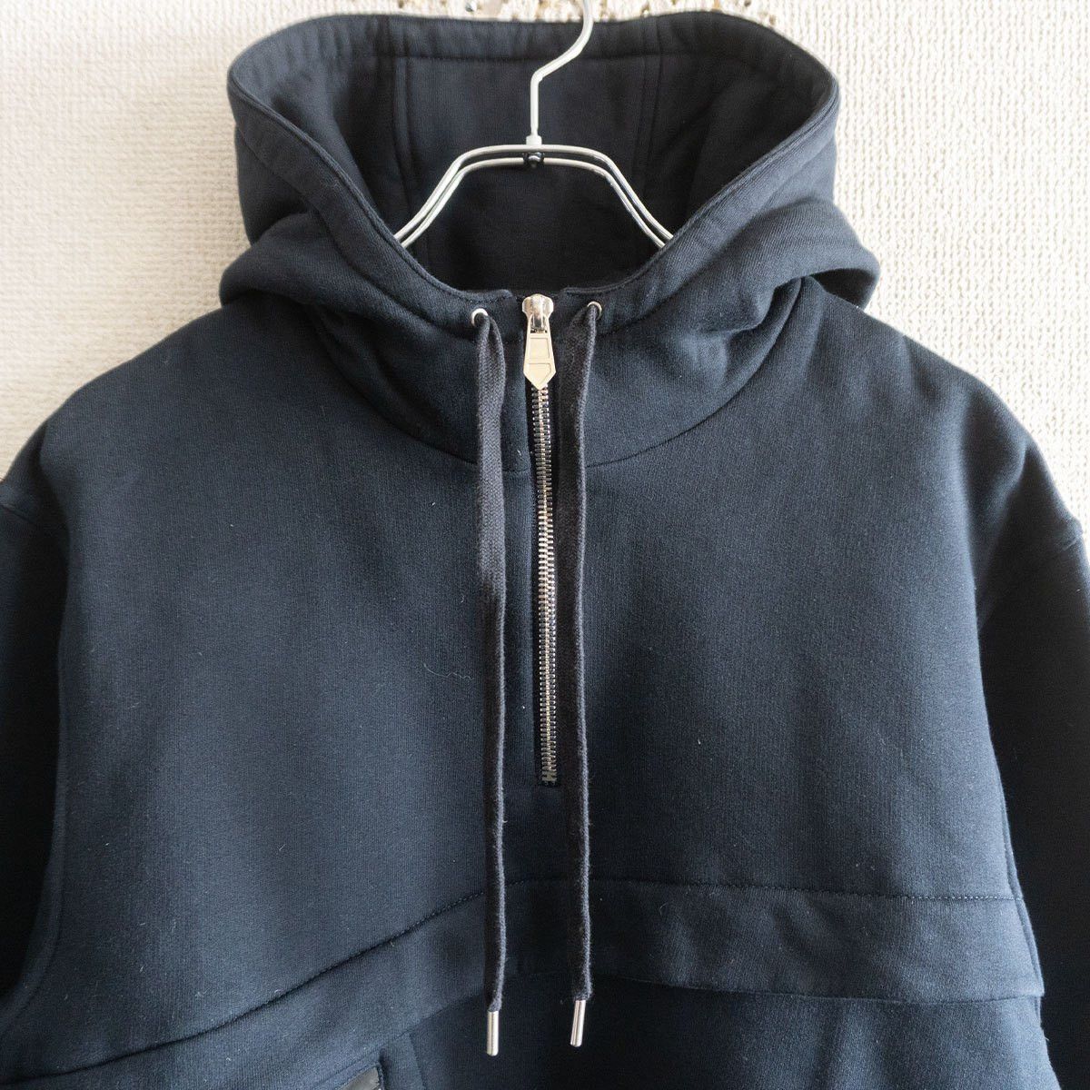 Hermes Hermes Half-zip nylon-paneled hoodie Size L Size US L / EU 52-54 / 3 - 4 Thumbnail