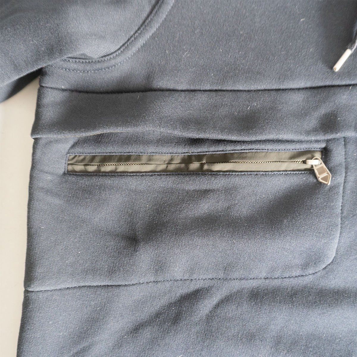 Hermes Hermes Half-zip nylon-paneled hoodie Size L Size US L / EU 52-54 / 3 - 9 Thumbnail